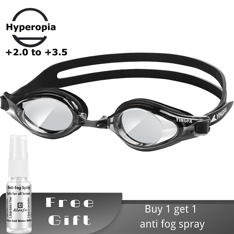 Swim Goggles Anti Fog Uv - Okulary pływackie dla dorosłych z prezbiopią