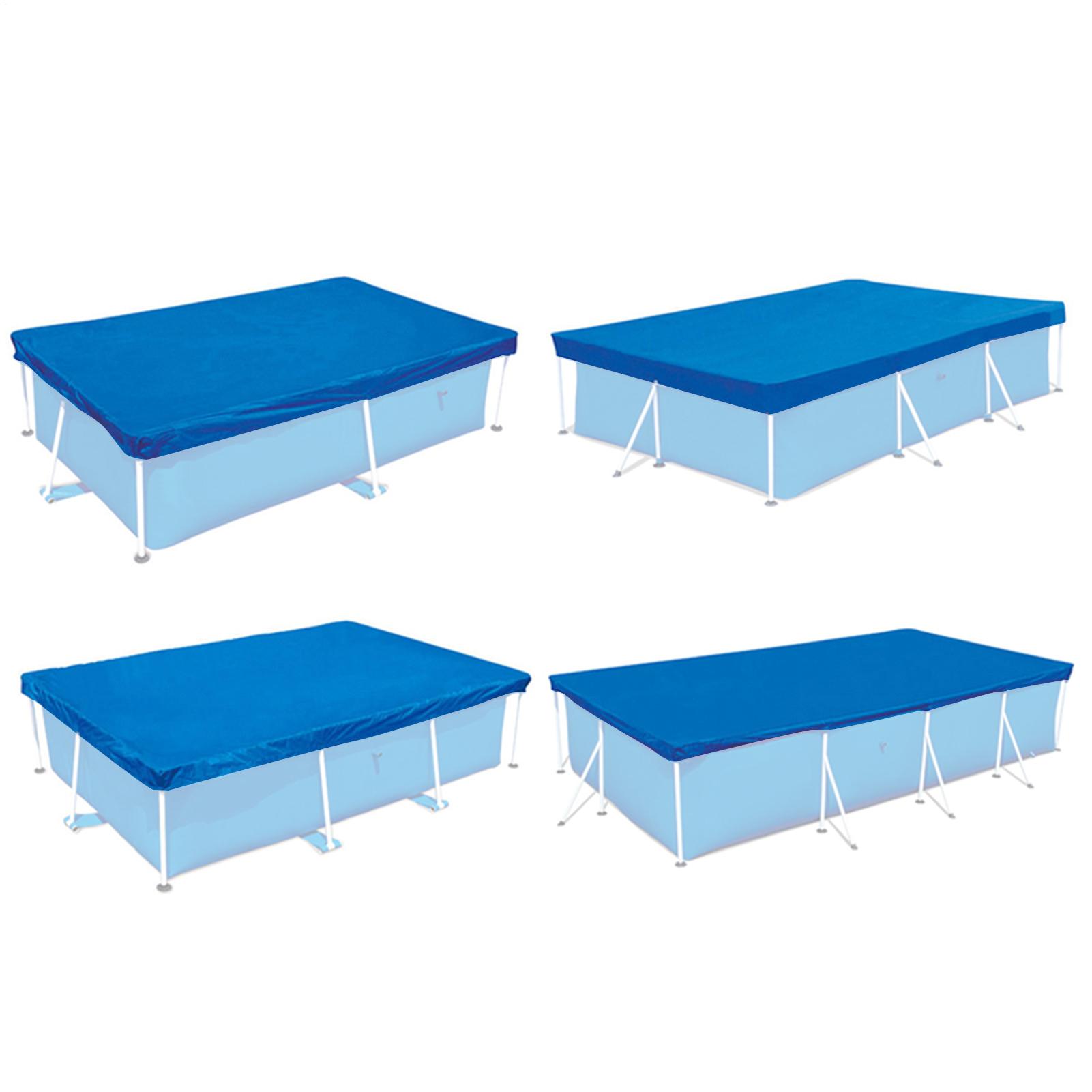Pool Cover Waterproof - Prostokątna Pokrywa Basenowa Wodoodporna PE Składana