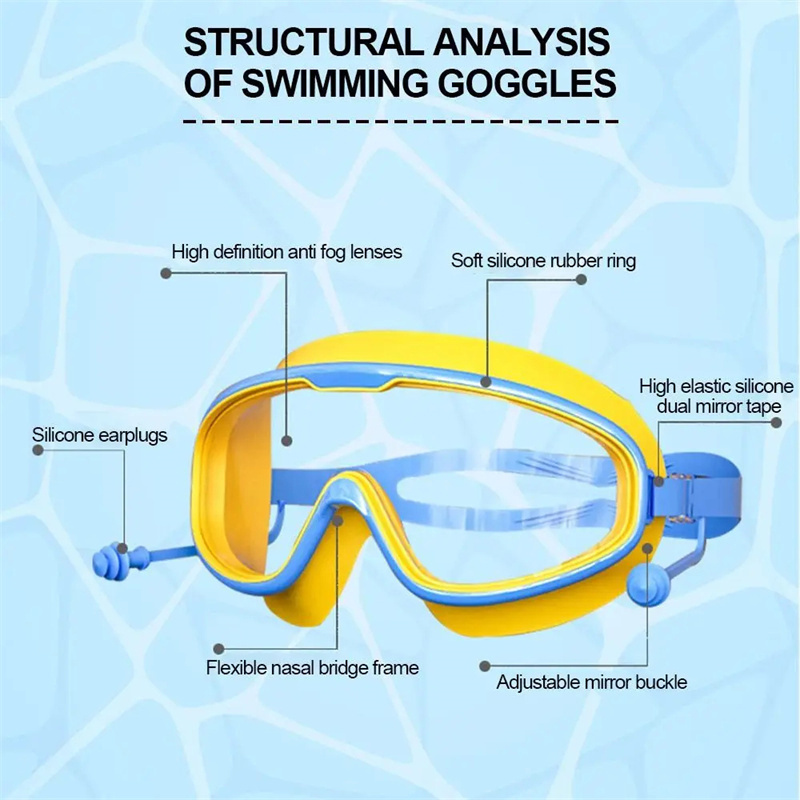 Profesjonalne okulary pływacki – Swim Goggles Anti Fog Uv recenzja i cena