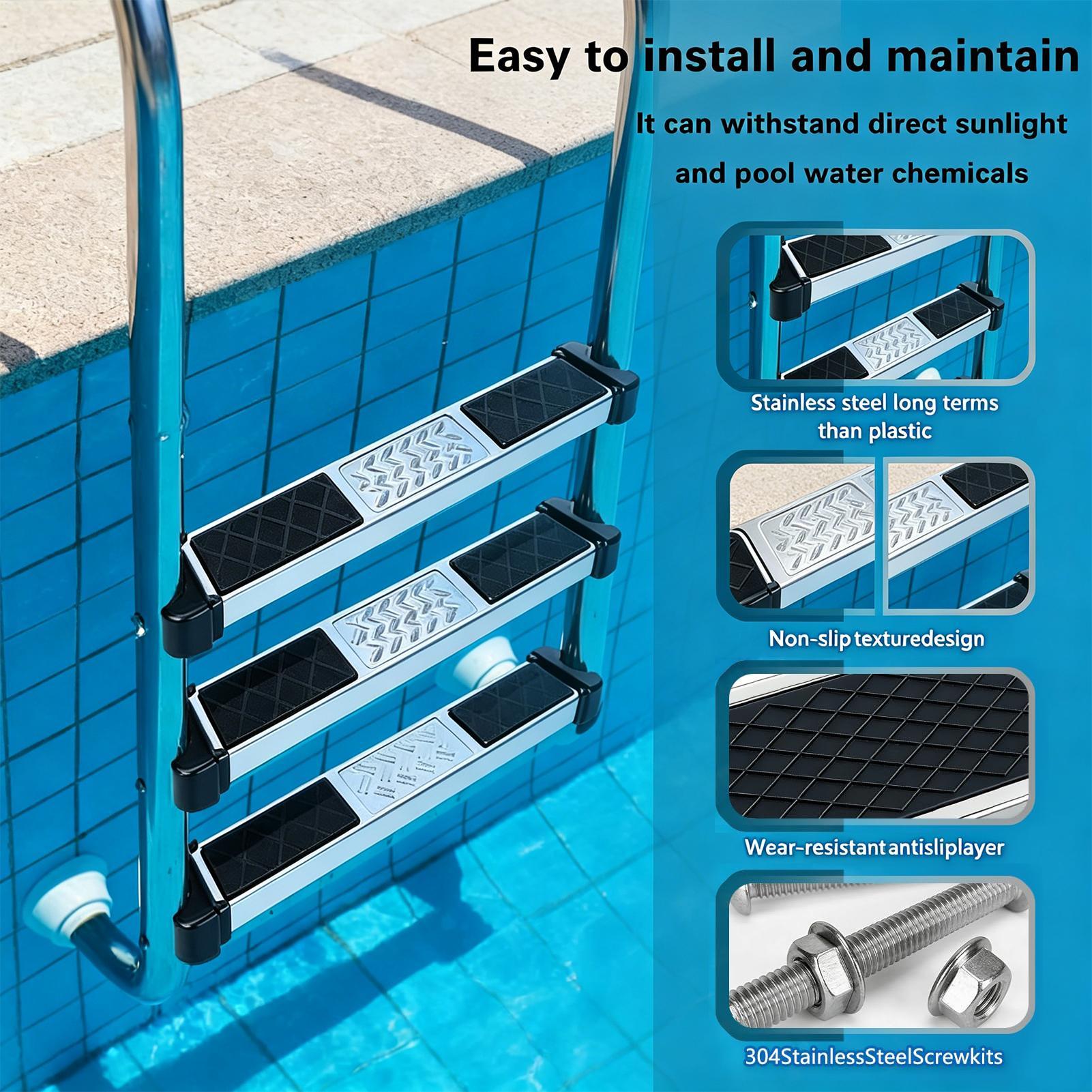 Stopnie do drabinki basenowej  – Pool Ladder Above Ground recenzja i cena