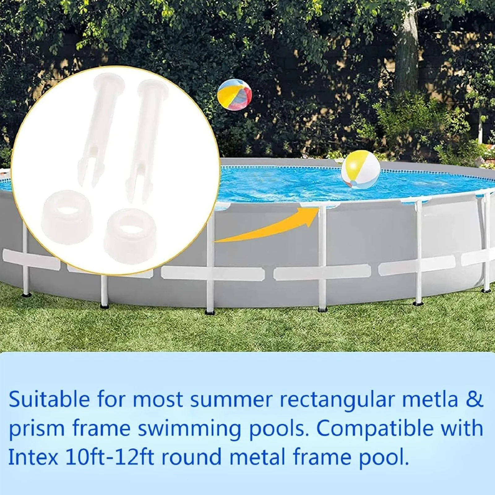 12 szt. Plastikowe kołki łączą – Pool Ladder Above Ground recenzja i cena