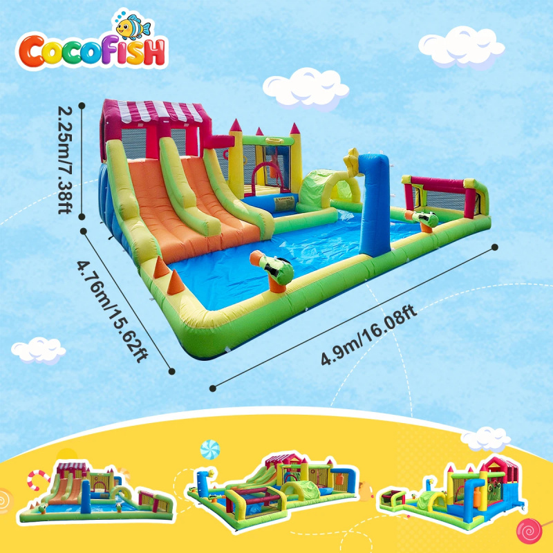 Cocofish Cocofish Letni Park W – Water Slide Inflatable recenzja i cena