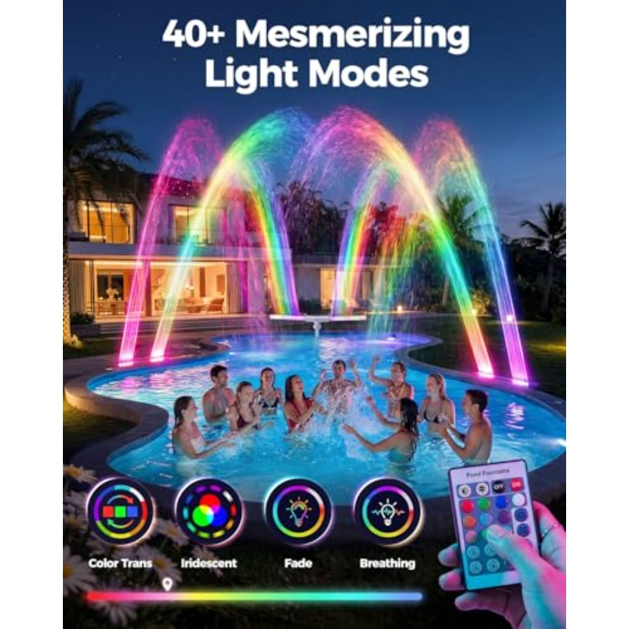 Solarna fontanna do basenu, do – Pool Light Solar Rechargeable recenzja i cena