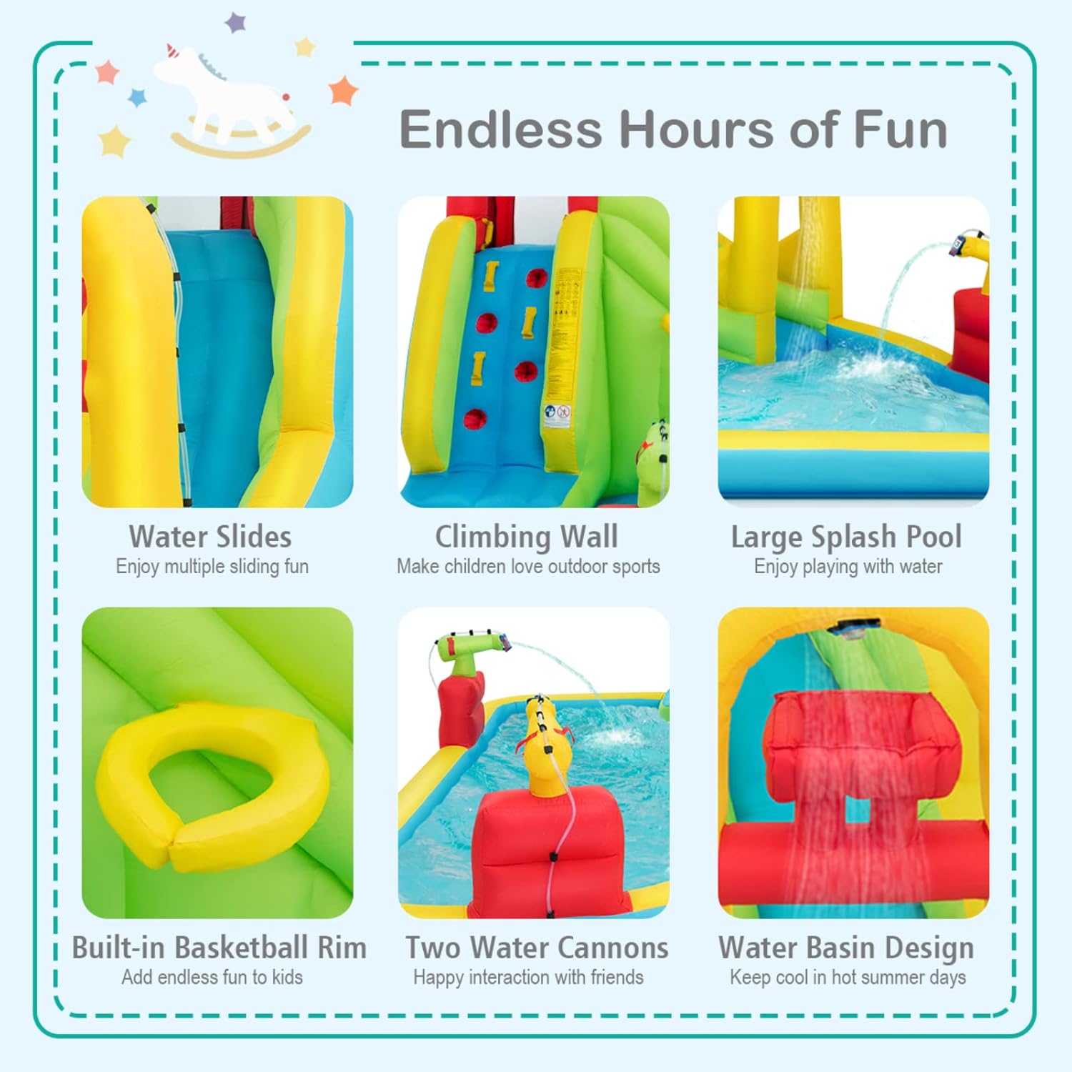 Mega Dmuchany Park Wodny dla D – Water Slide Inflatable recenzja i cena