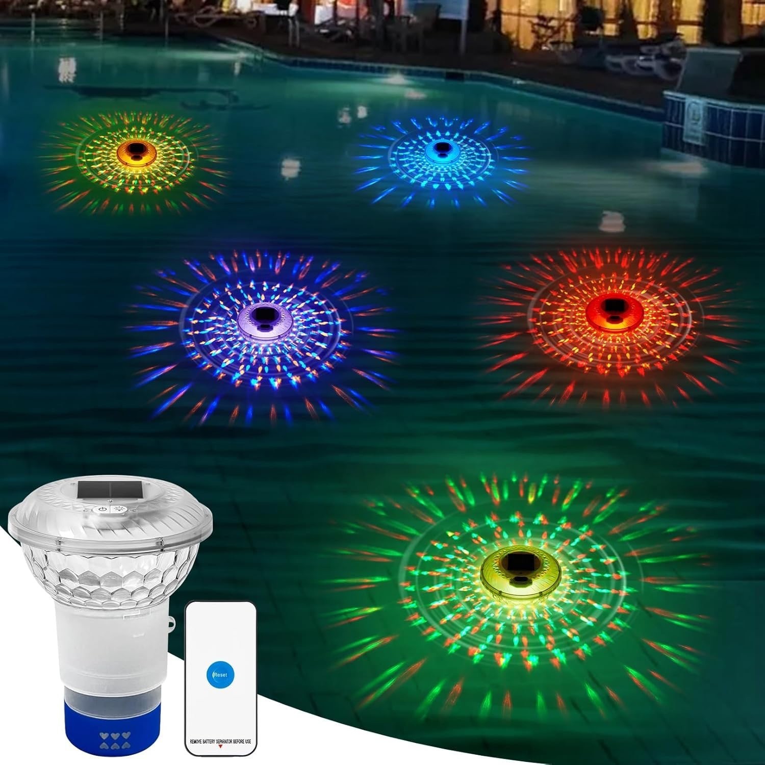 Zdalnie Sterowana, Solarnie Ła – Pool Light Solar Rechargeable recenzja i cena