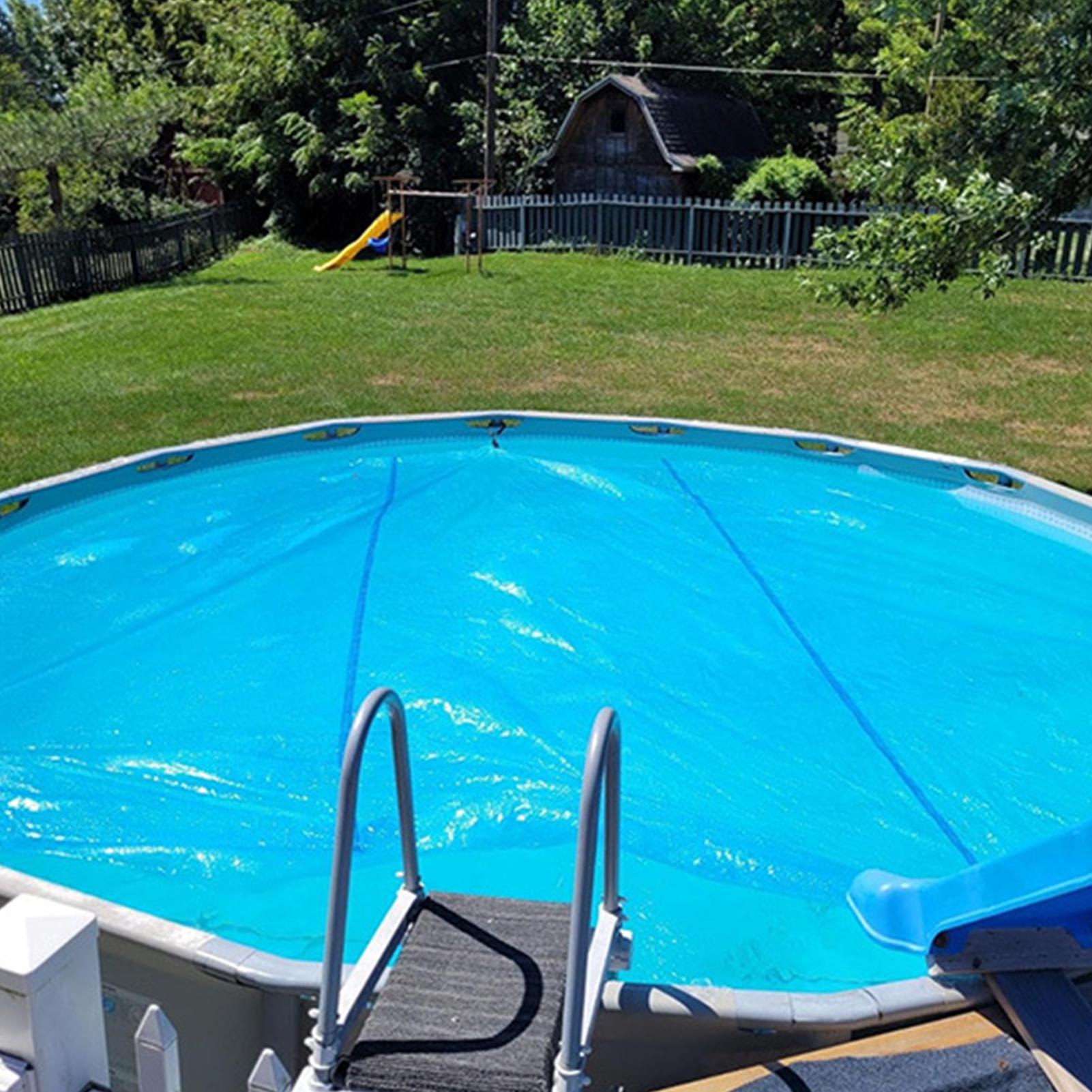 Okrągła pokrywa na basen PE, w – Pool Cover Waterproof recenzja i cena