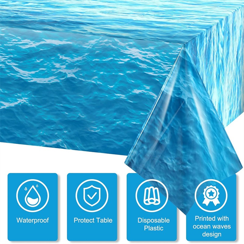 Jednorazowy obrus PE z wzorem  – Pool Cover Waterproof recenzja i cena